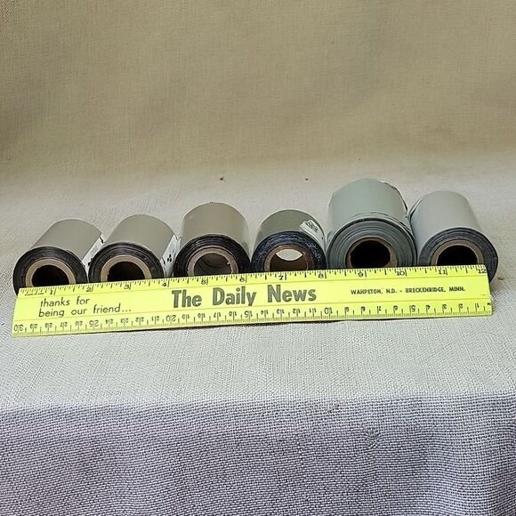 Crown Leaf, General Roll Leaf, Foil Rolls - Silver/gray (Set 4) - Picture 5 of 5